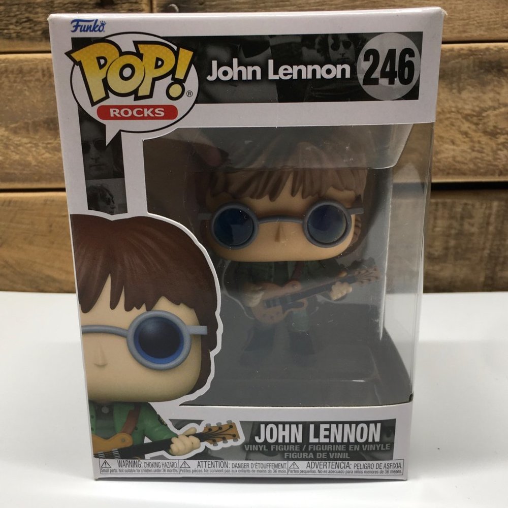 Funko POP John Lennon Guitar & Sunglasses #246 - Picture 3 of 7